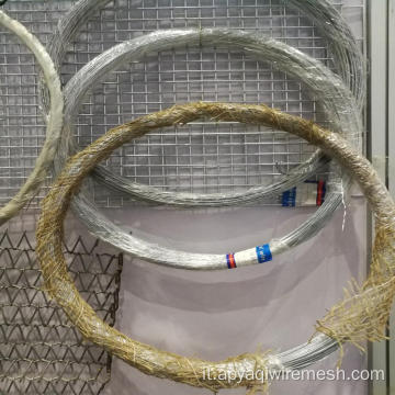 Bwg 18 filo di ferro zincato a basso carbone